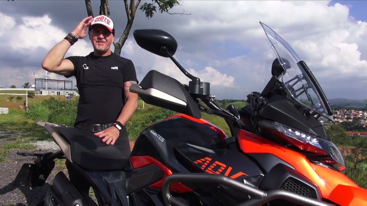 ZONTES T350x: TECNOLOGIA DE MOTO GRANDE!!!