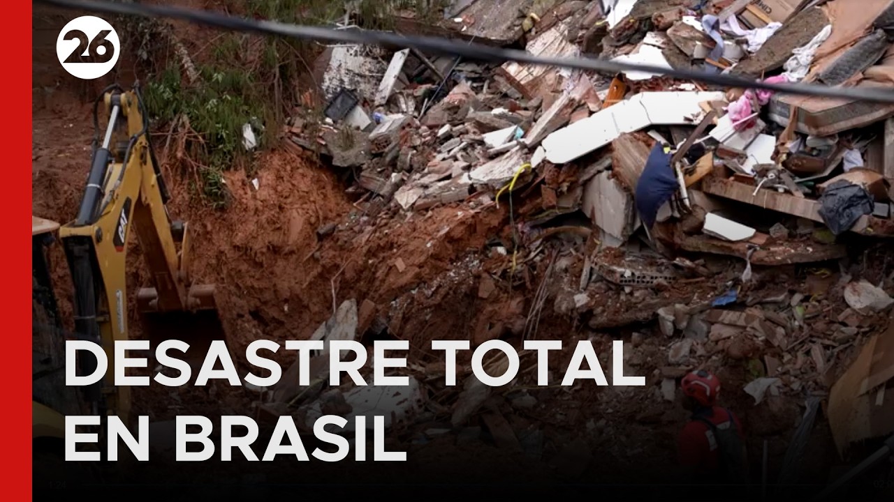 🇧🇷 TRAGEDIA EN MINAS GERAIS | Lluvias torrenciales dejan al menos 48 muertos