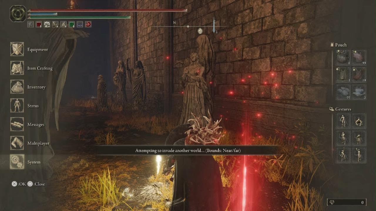 Elden Ring Invasions PvP - Defending Elphael against Host & Furled