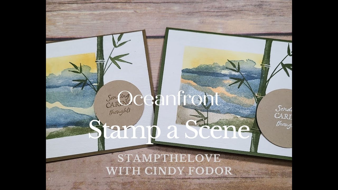 Stamp A Scene Quick and easy