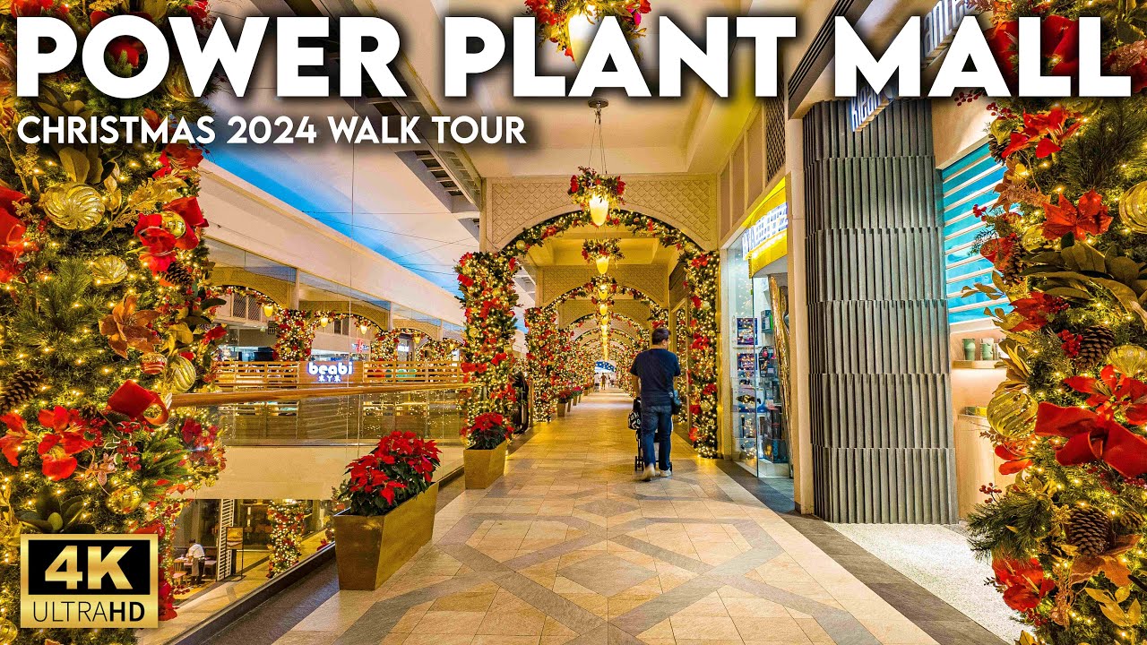 The Most Beautiful Christmas Decorated Mall of 2024 | Power Plant Mall Tour Makati PH 🇵🇭
