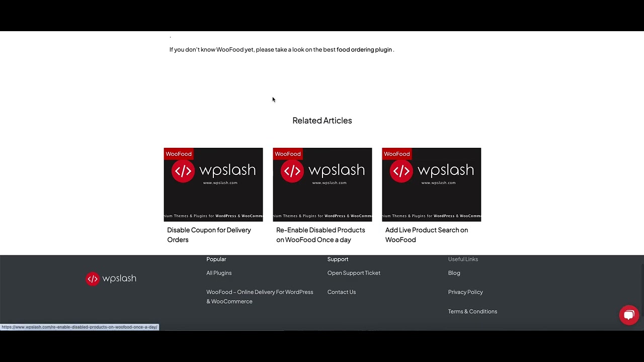 Configuring and Explaining Configurations Options on WooFood - Food Delivery Plugin for WordPress