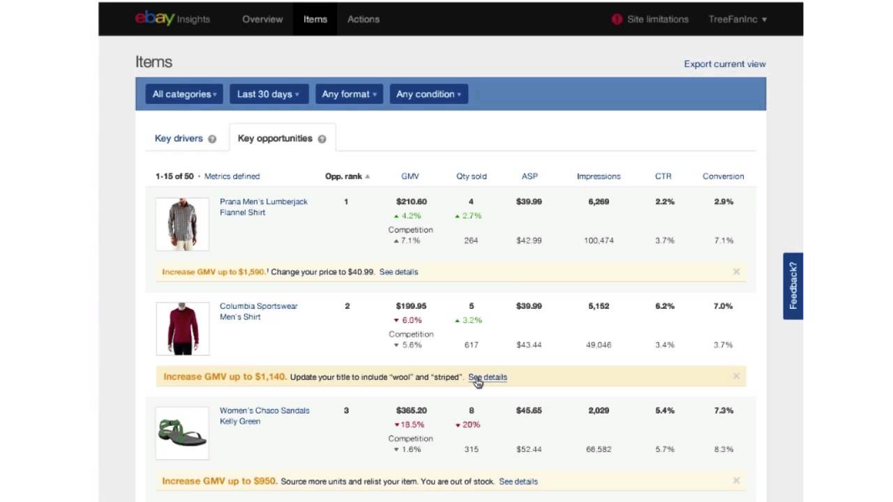 eBay Insights intelligence tool - Demo Video