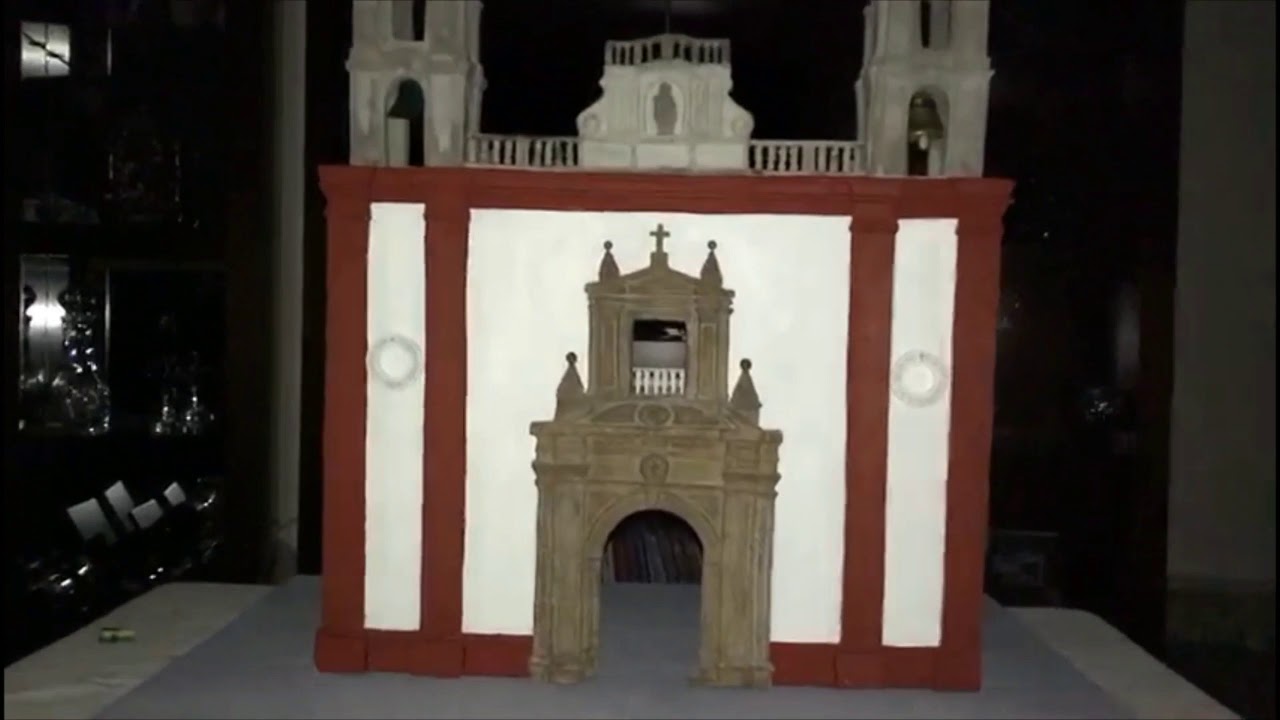 Maqueta de Iglesia - Santiago Apóstol, Cuautla, Morelos.