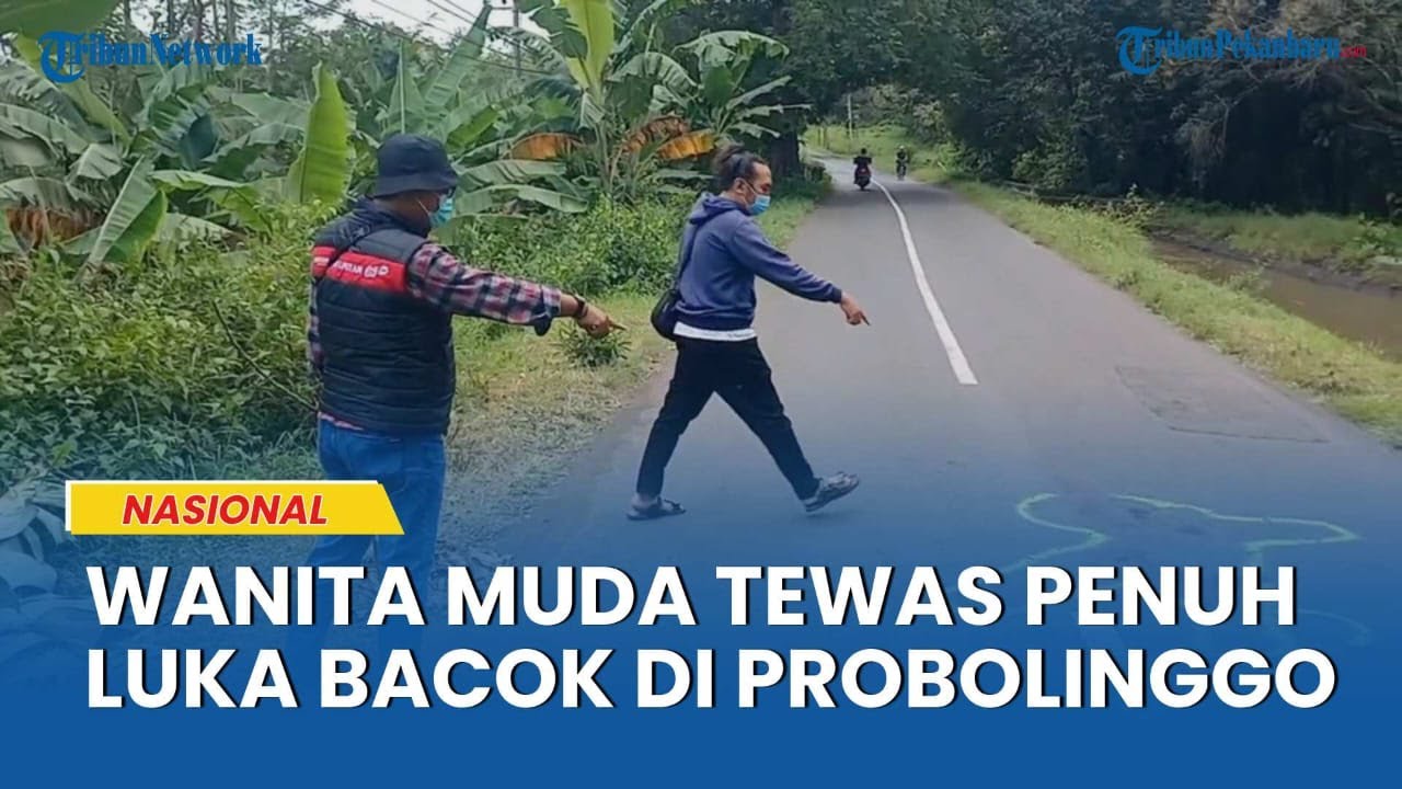 PILU, Wanita Muda Tewas Penuh Luka Bacok Ditengah Jalan Probolinggo, Diduga jadi Korban Pembunuhan