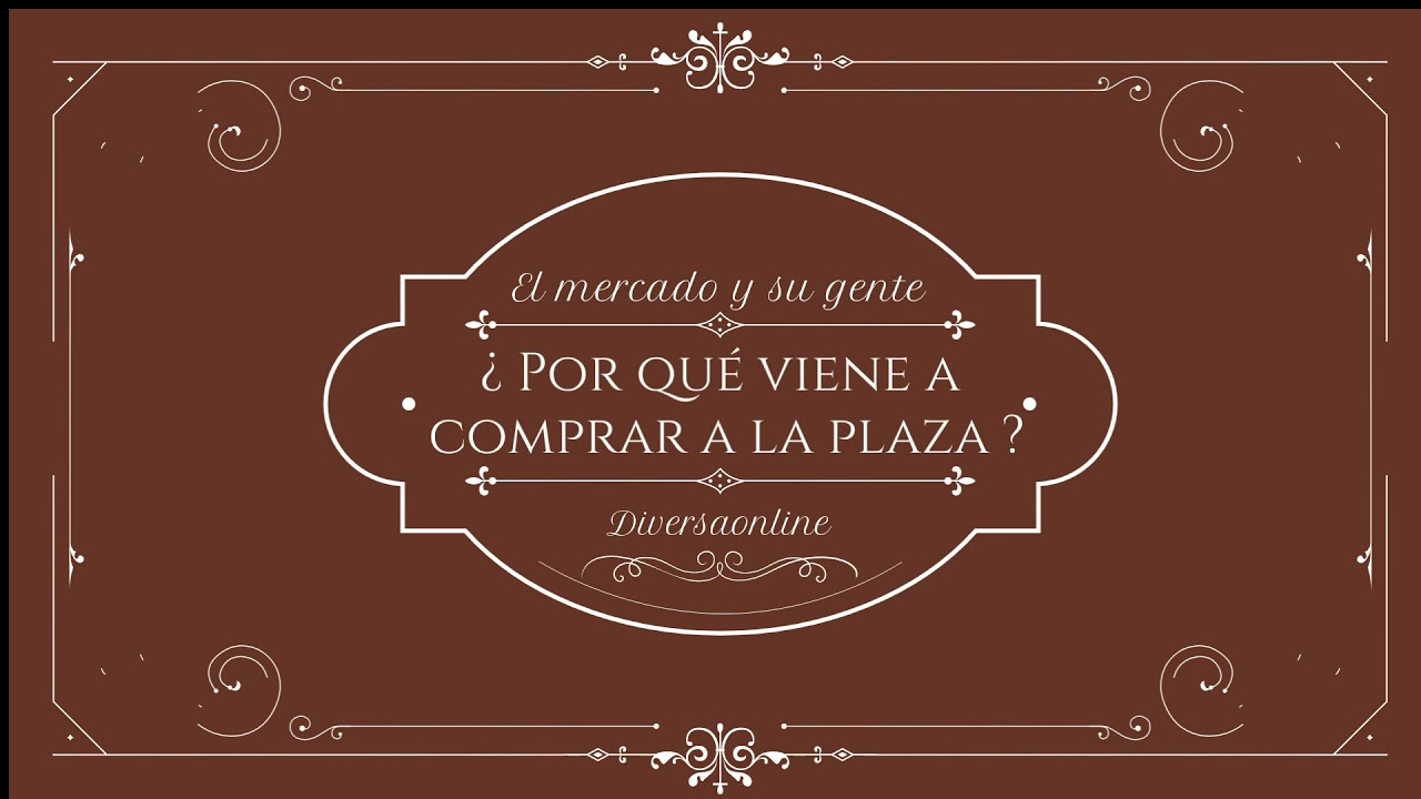 El mercado y su gente P4 La Era
