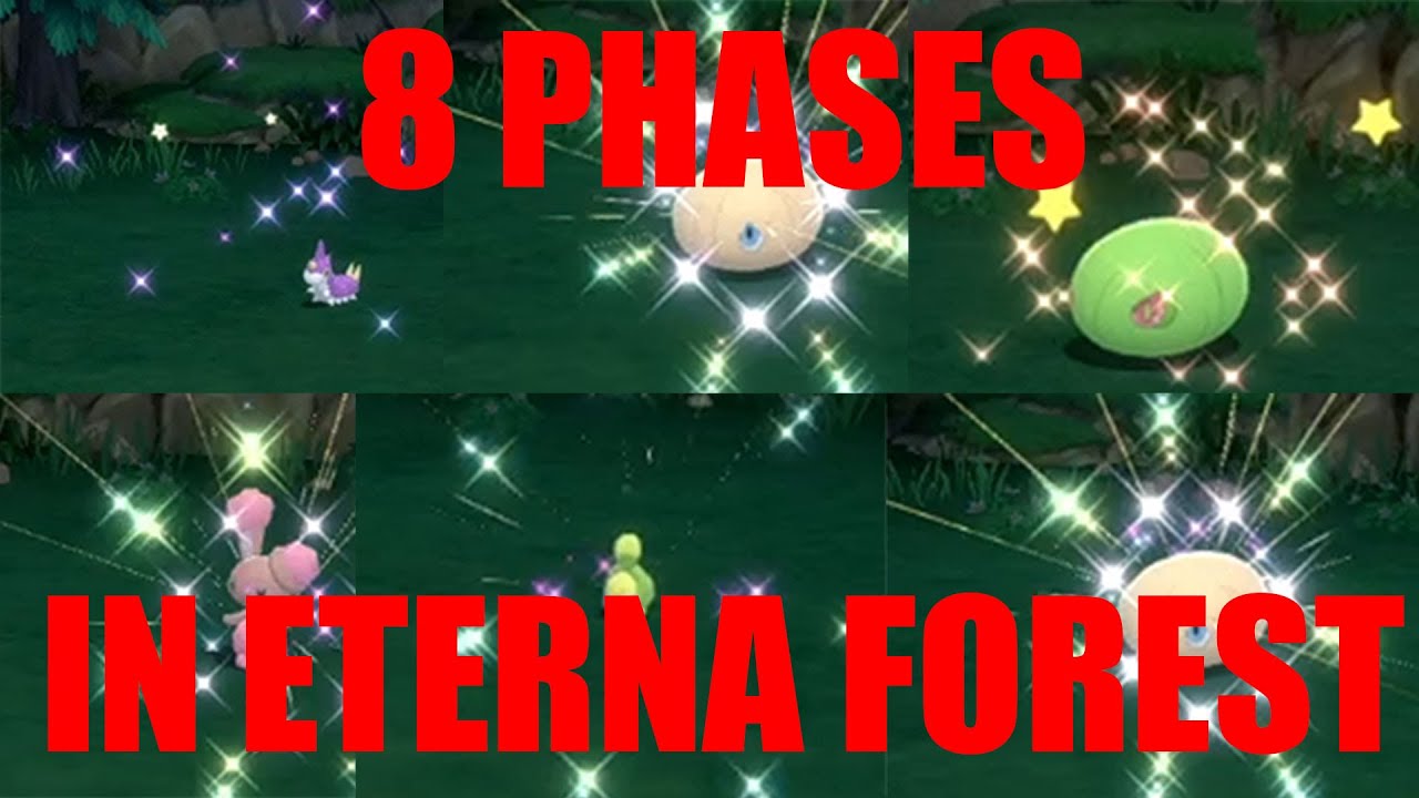 I Did 8 Phases in Eterna Forest in BDSP
