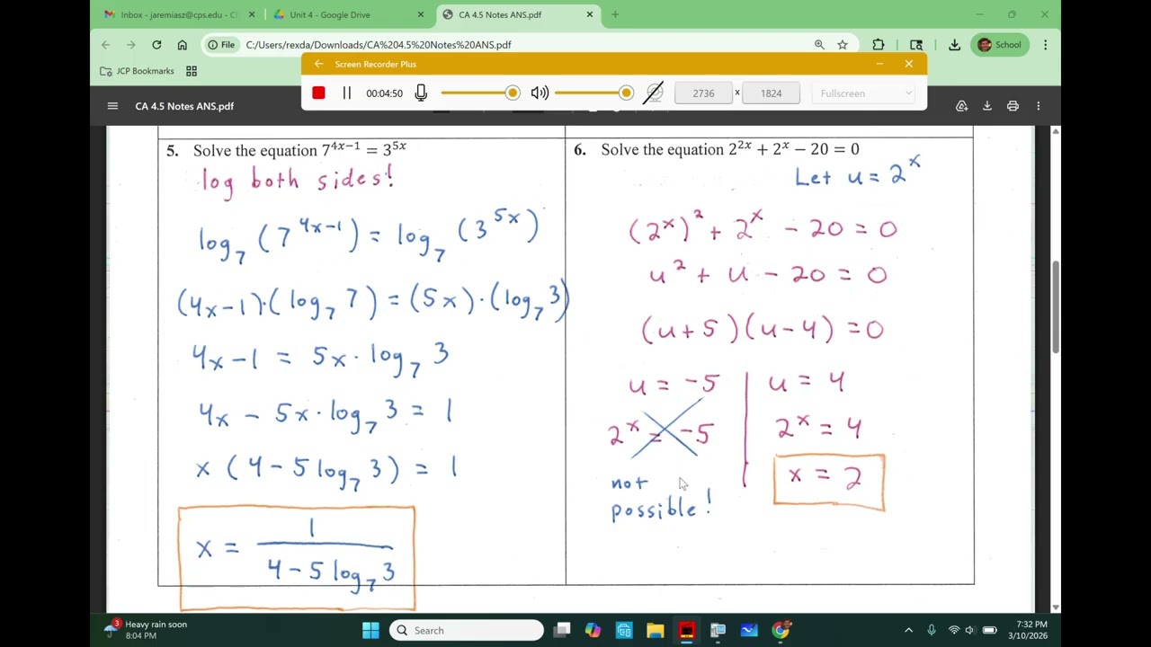 CA 4.5 Notes