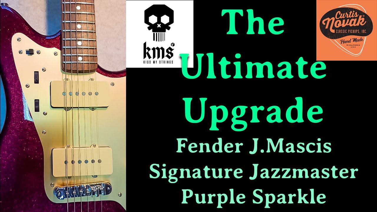 Fender J.Mascis Signature Jazzmaster Purple Sparkle: The Ultimate Upgrade
