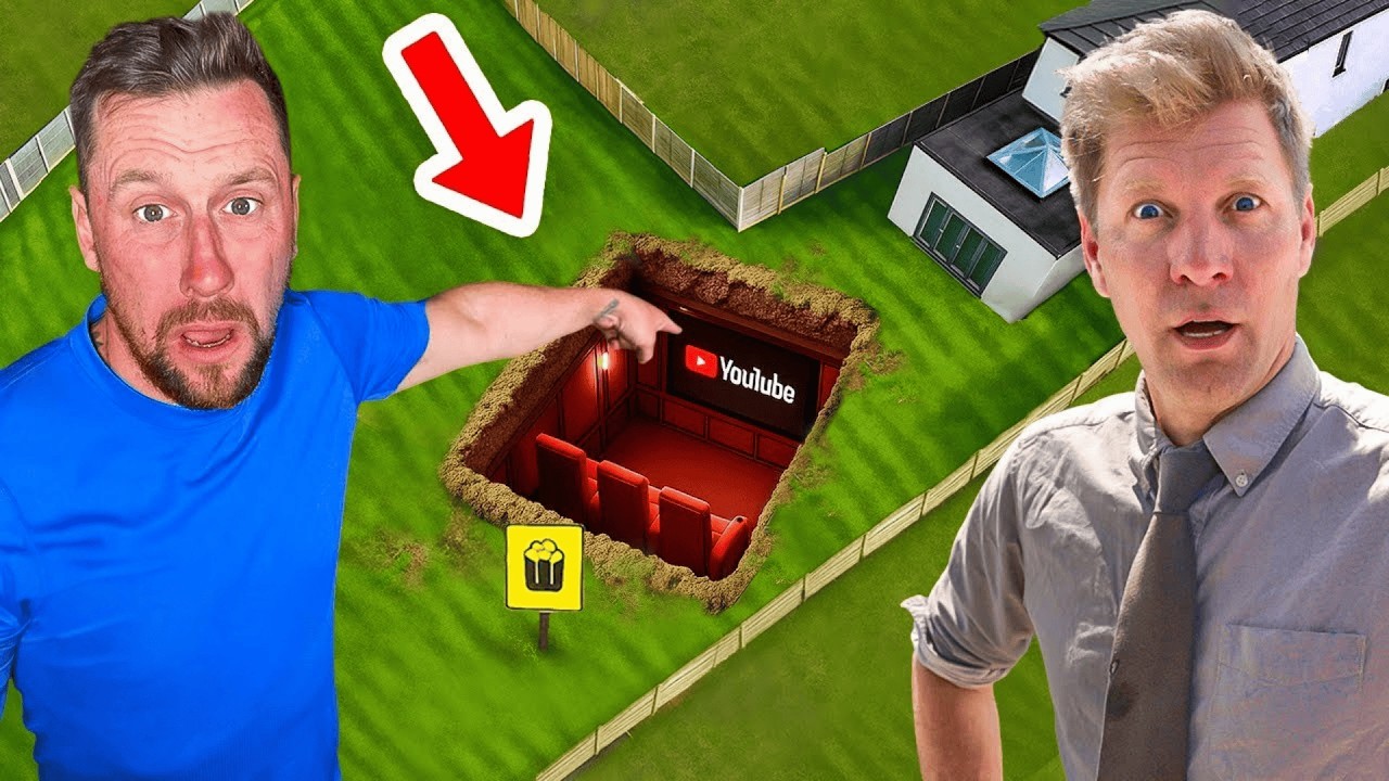Czy COLIN FURZE uratuje moją podziemną salę kinową?