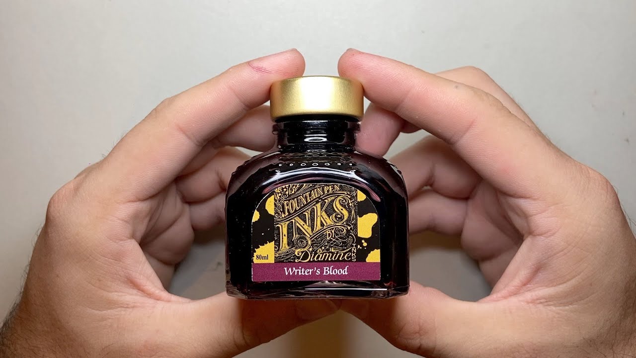 A drop of blood... Diamine Writer's Blood review