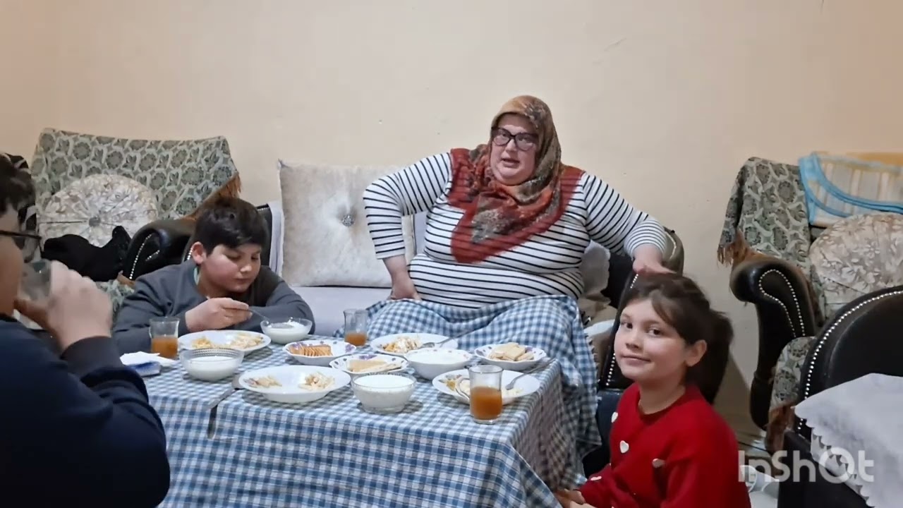 ÇOCUKLAR LA AKŞAM MA NE  HAZIRLADIK   BU GÜNDE  BÖYLE OLSUN DEDİK