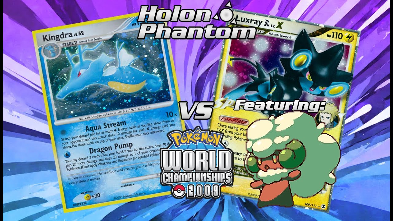 Retro Format 2009 Pokemon TCG Battle! Kingdra Vs LuxApe!