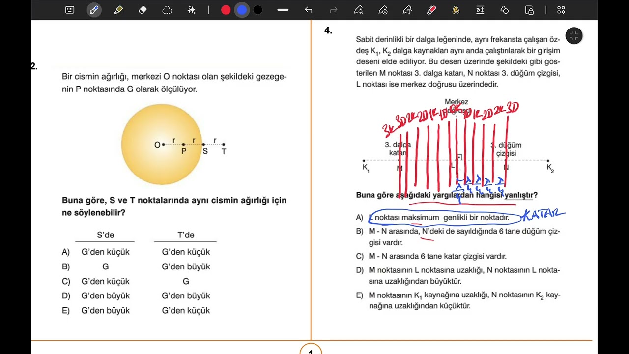 12.SINIF KONU TARAMA DENEMESİ 3