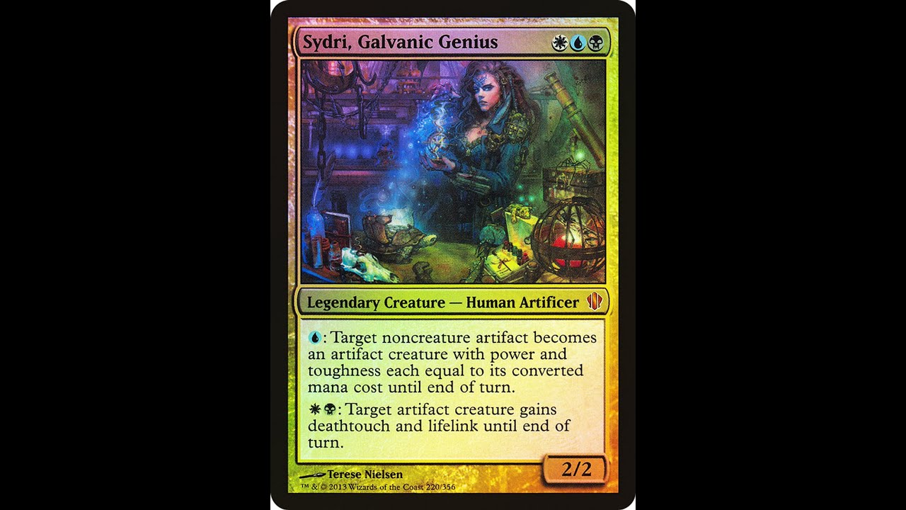 MTG Commander/EDH Deck Tech 2025 - Sydri, Galvanic Genius (Remy YT Request)