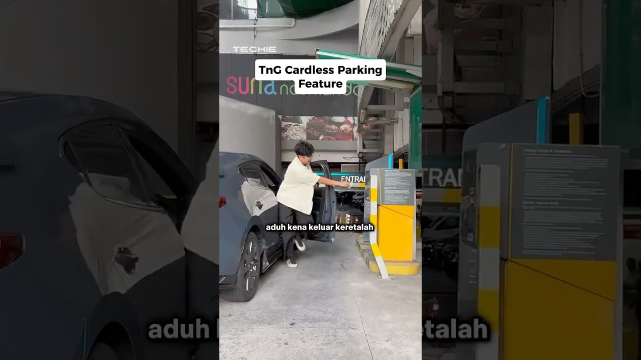 Use this feature on Touch & Go App to skip using your card at mall carpark! #touchngo #malaysia