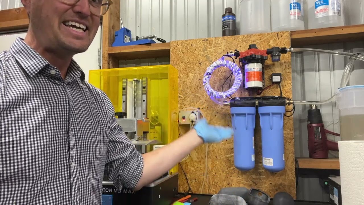 Resin Printer Mods and Continuous IPA Filtration!