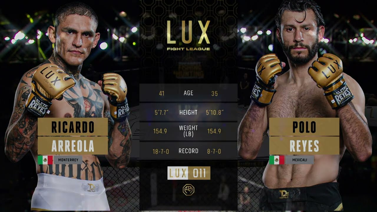 ⚔️ GUERRA DE LOCOS | Polo “Toro” Reyes vs Ricardo “Loco” Arreola | LUX 011 | PELEA COMPLETA