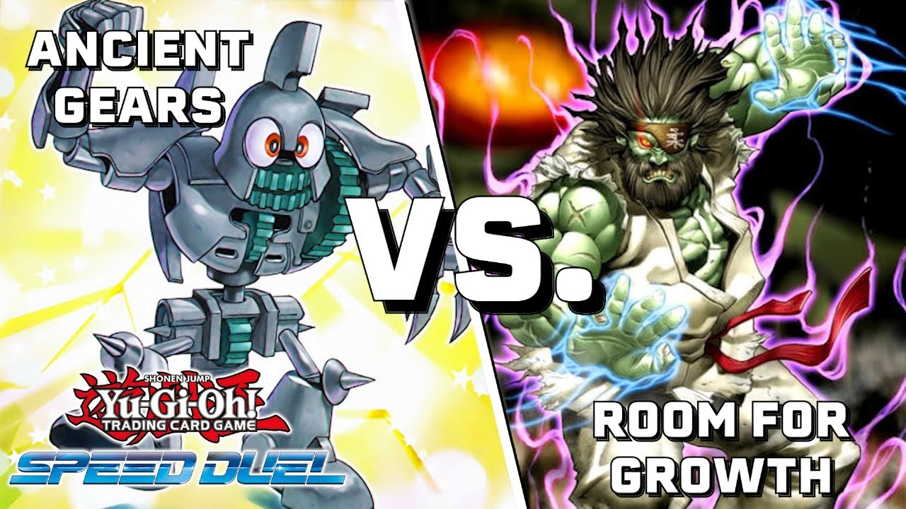 Ancient Gears Vs. Room for Growth | Yugioh! Speed Duel