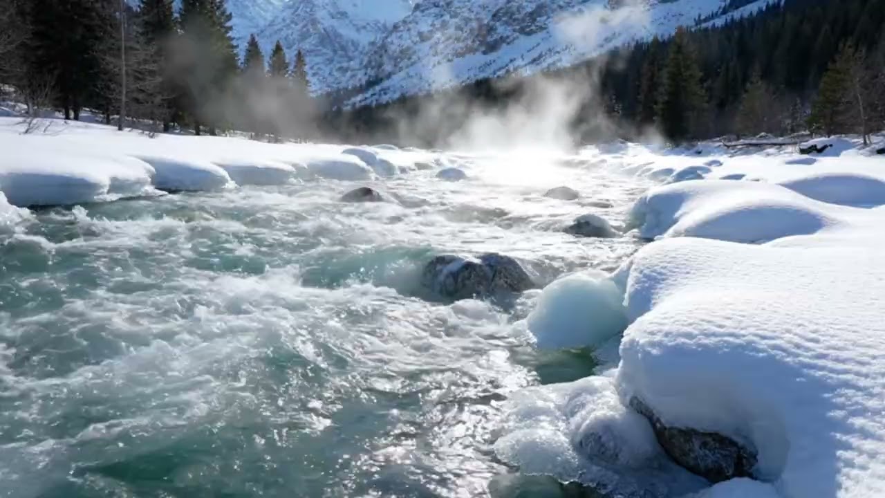 ASMR Deep River Rumble - Low Frequency Nature Sound (Blue Noise)