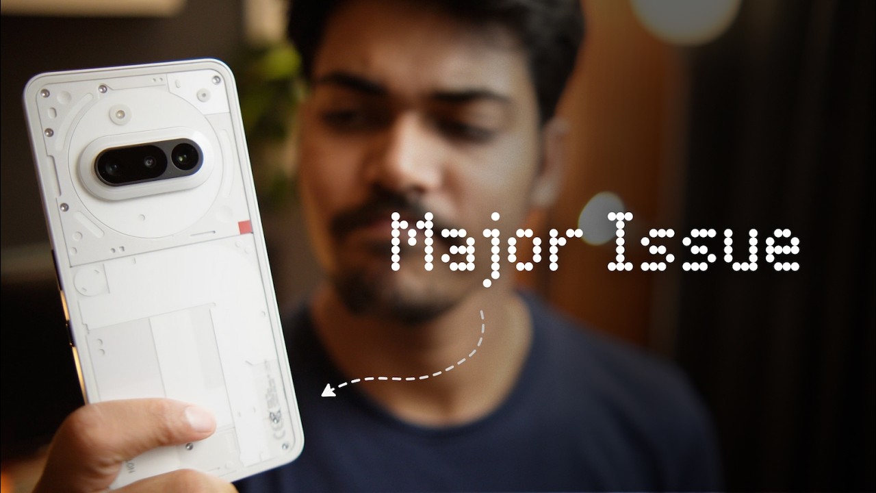 Nothing Phone 3a : Perfect But....☹️