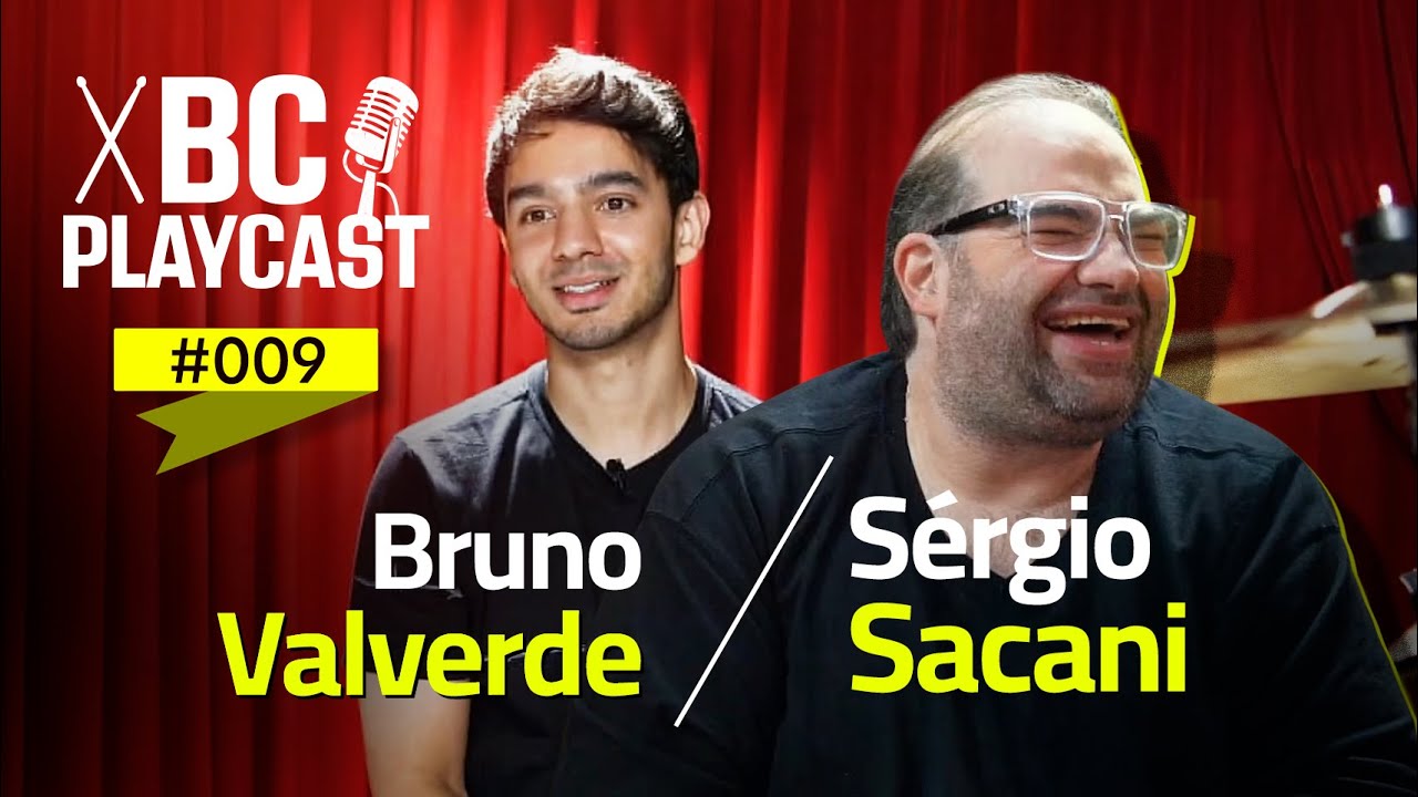 Bruno Valverde e S&eacute;rgio Sacani no BC Playcast #9
