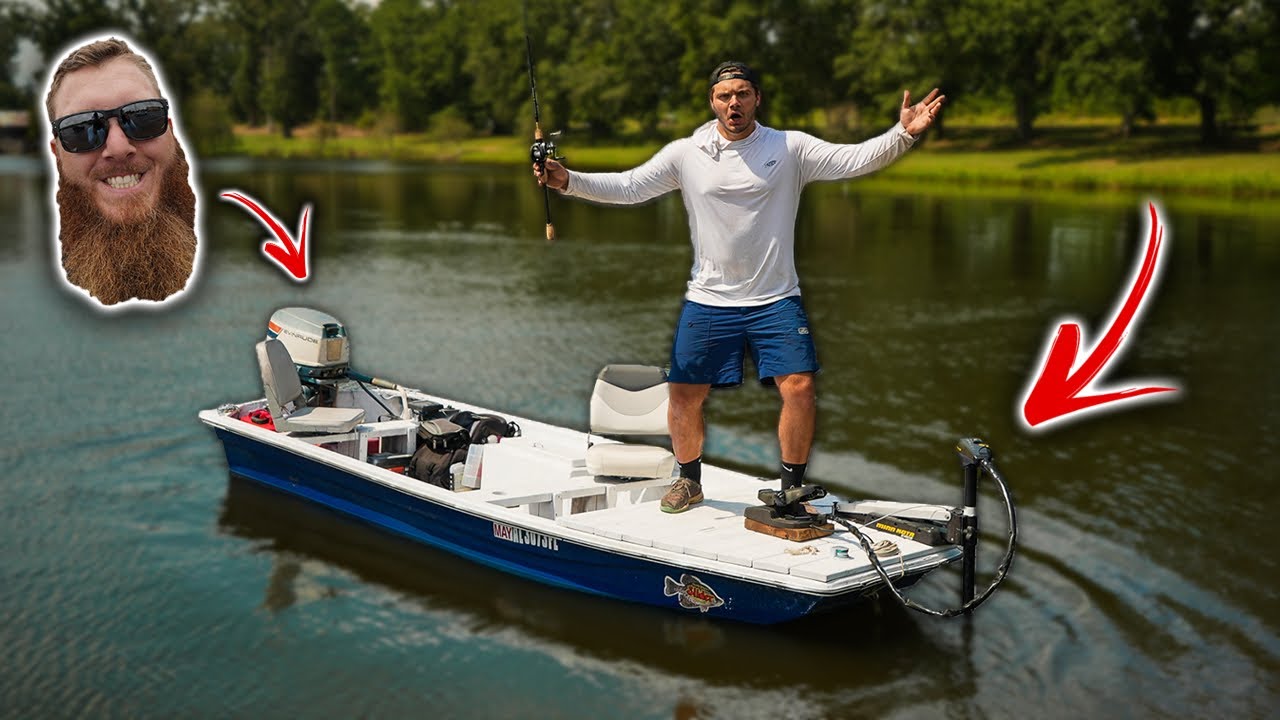My FIRST TIME Fishing In My PROJECT Boat From LOJO!!