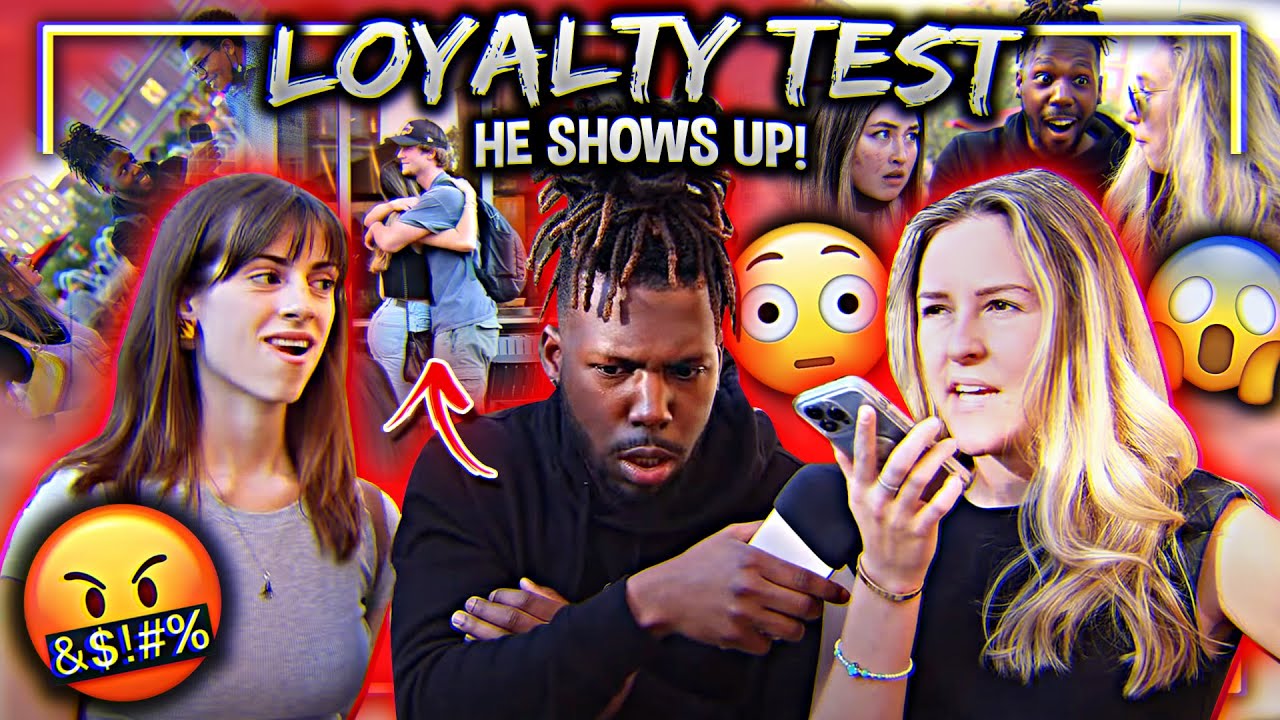 He actually SHOWED UP! Lying to her for 3 YEARS?! She FAILED being sneaky! Loyalty Test (MUST WATCH)