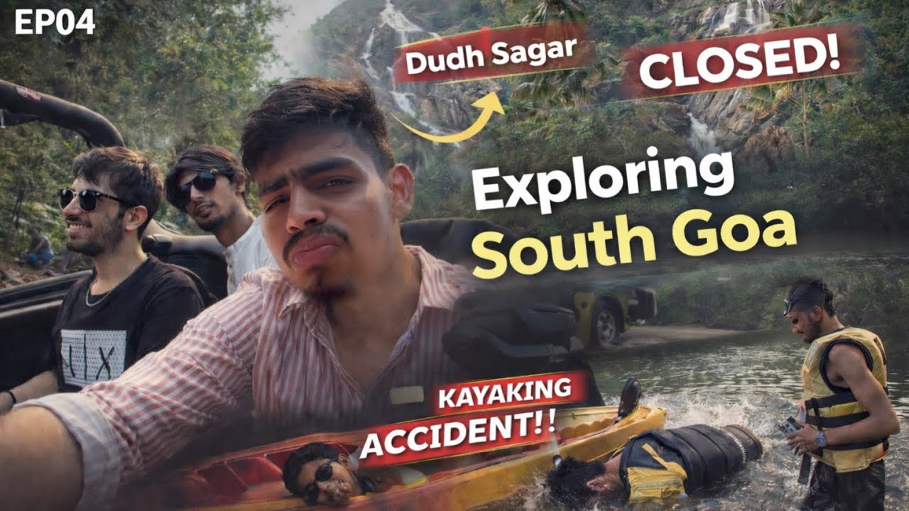 Beware of Goa SCAMS ❌ Our Dudhsagar Plan Failed! | EP04 |