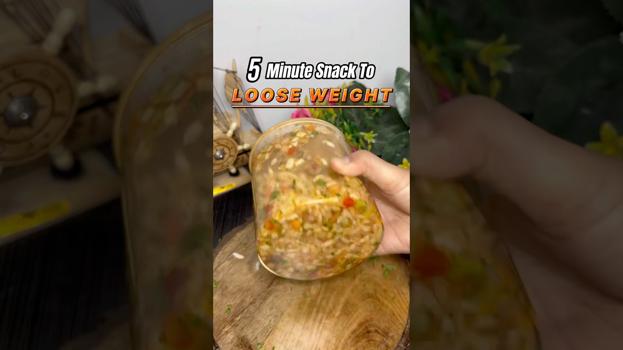 Masala Chatpata Bhel for WeightLoss #bhelpuri #healthyrecipes #weightloss #trending #healthy #shorts