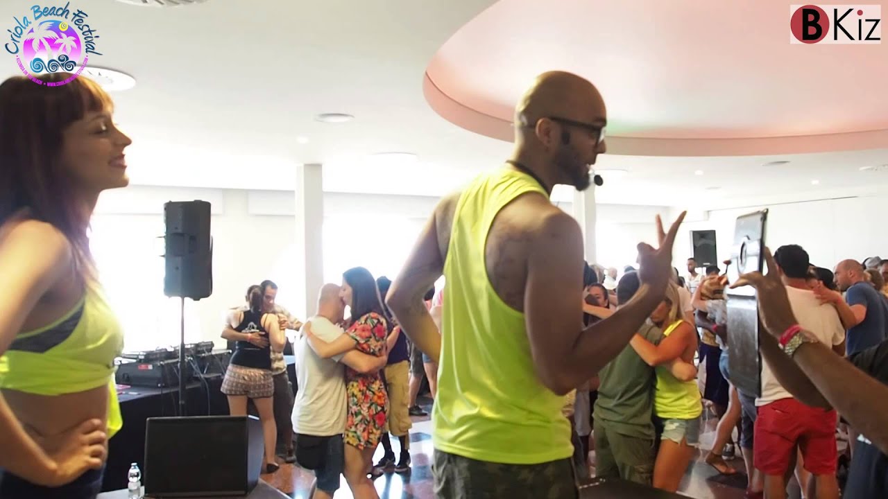 ALBIR ROJAS & SARA PANERO kizomba moments.. CRIOLA BEACH FESTIVAL 2015.