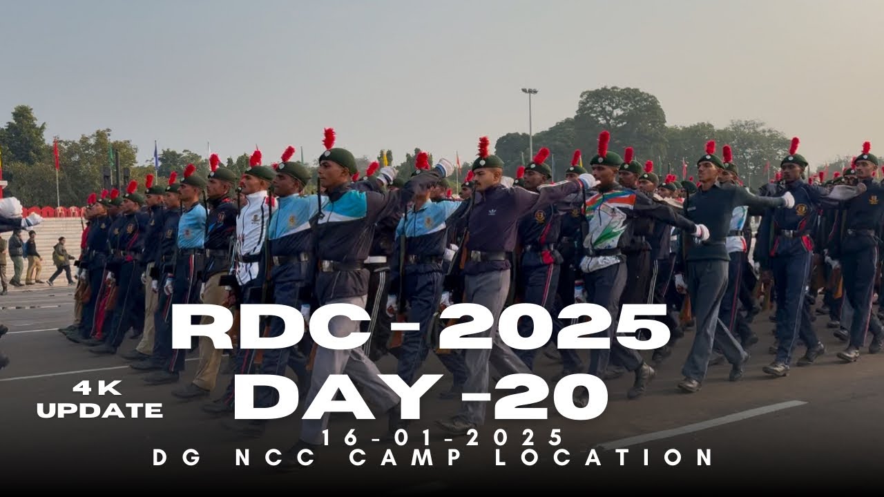RDC 2025 | Day 20 | YEP foreign delegates arrival | KP, GoH and PMR Practice | DGNCC |Delhi DTE