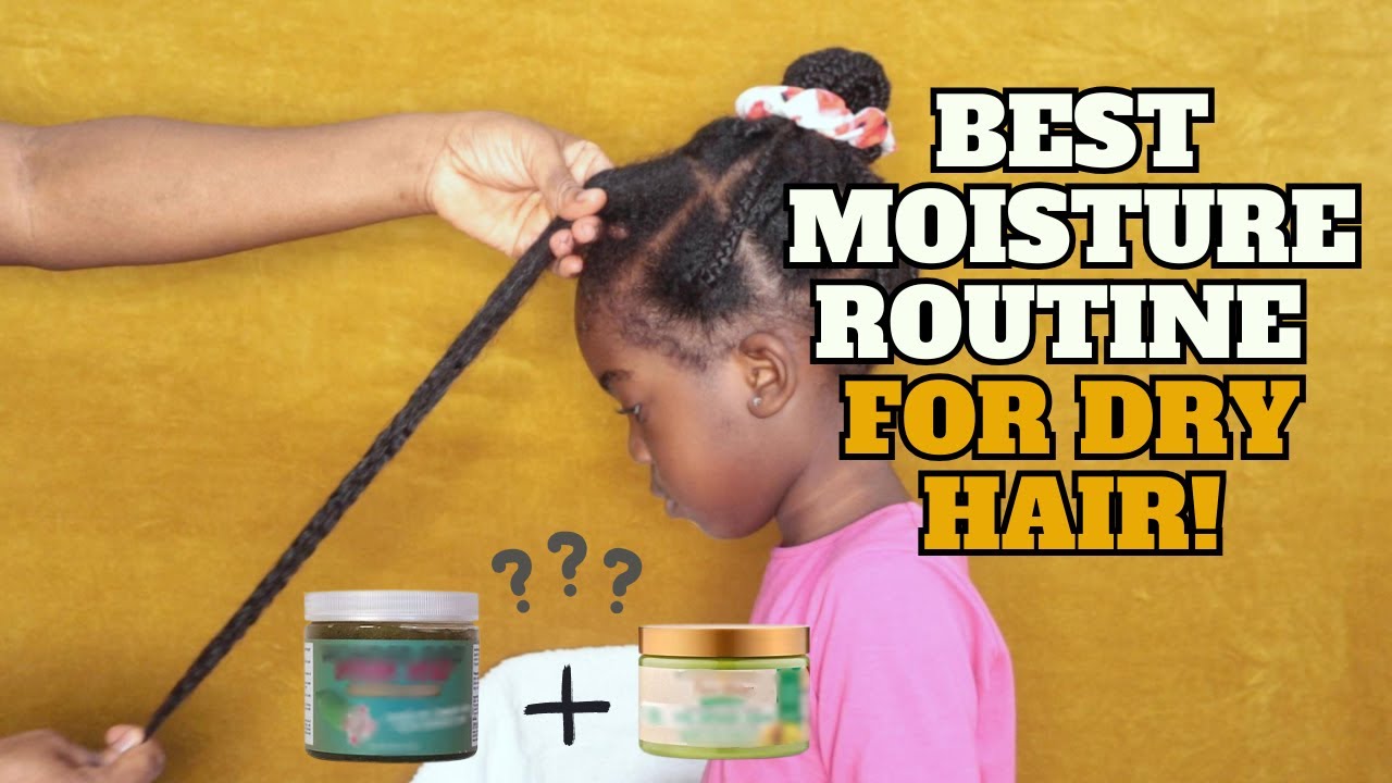 WATCH THIS the best moisture routine in between washes for DRY hair!