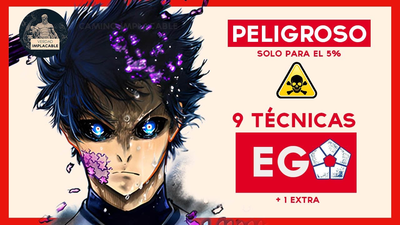 ❗💎Cómo CONSEGUIR tus OBJETIVOS  y METAS usando tu EGO ☣ | Blue Lock | Isagi Yoichi| Rin *Motivación*