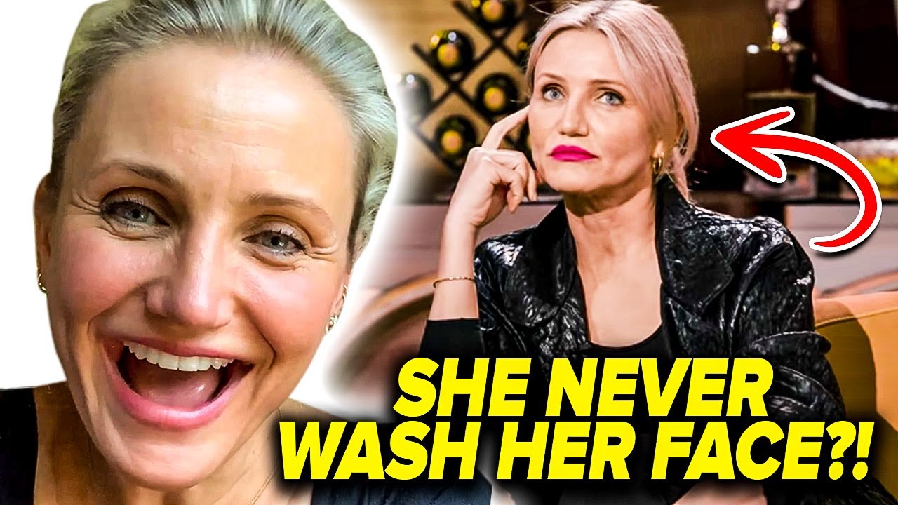 Cameron Diaz Reveals Why She NEVER Washes Her Face!