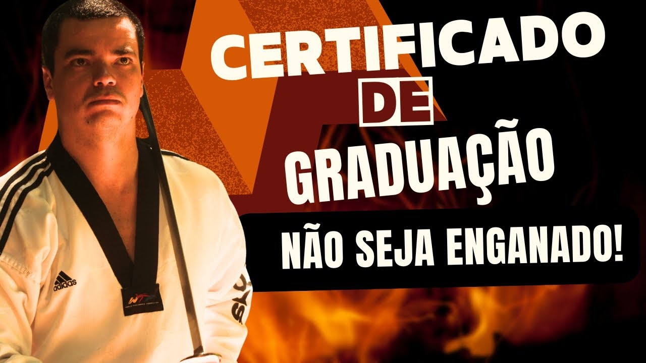 Qual certificado de graduação de Taekwondo é válido?