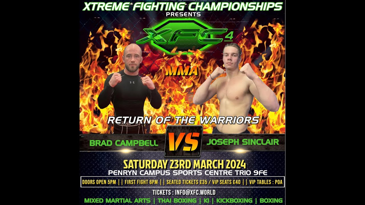 Brad Campbell vs Joseph Sinclair at XFC 4 - Return Of The Warriors