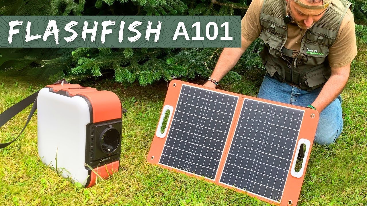 Flashfish A101 - ¡Energía solar en la naturaleza!