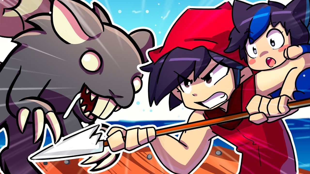 Guy and Girl FIGHT Giant Rat With Baby! | Raft The New Chapter #5