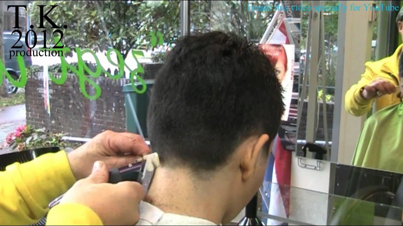 Samira from Iran wants a short hairstyle! ( With hairdressers love 5 )  by Theo Knoop.