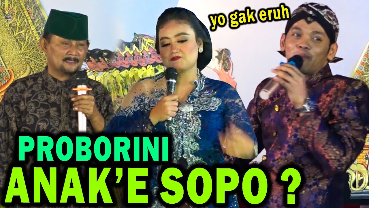 Cak Percil Cs dagelan anyar -  Cak Tawar -Probo 7ane anake Sopo ??