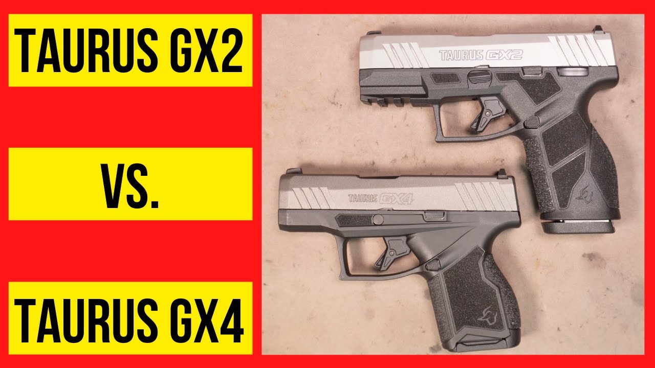 Бюджетный разбор пистолетов — сравнение Taurus GX4 и GX2!