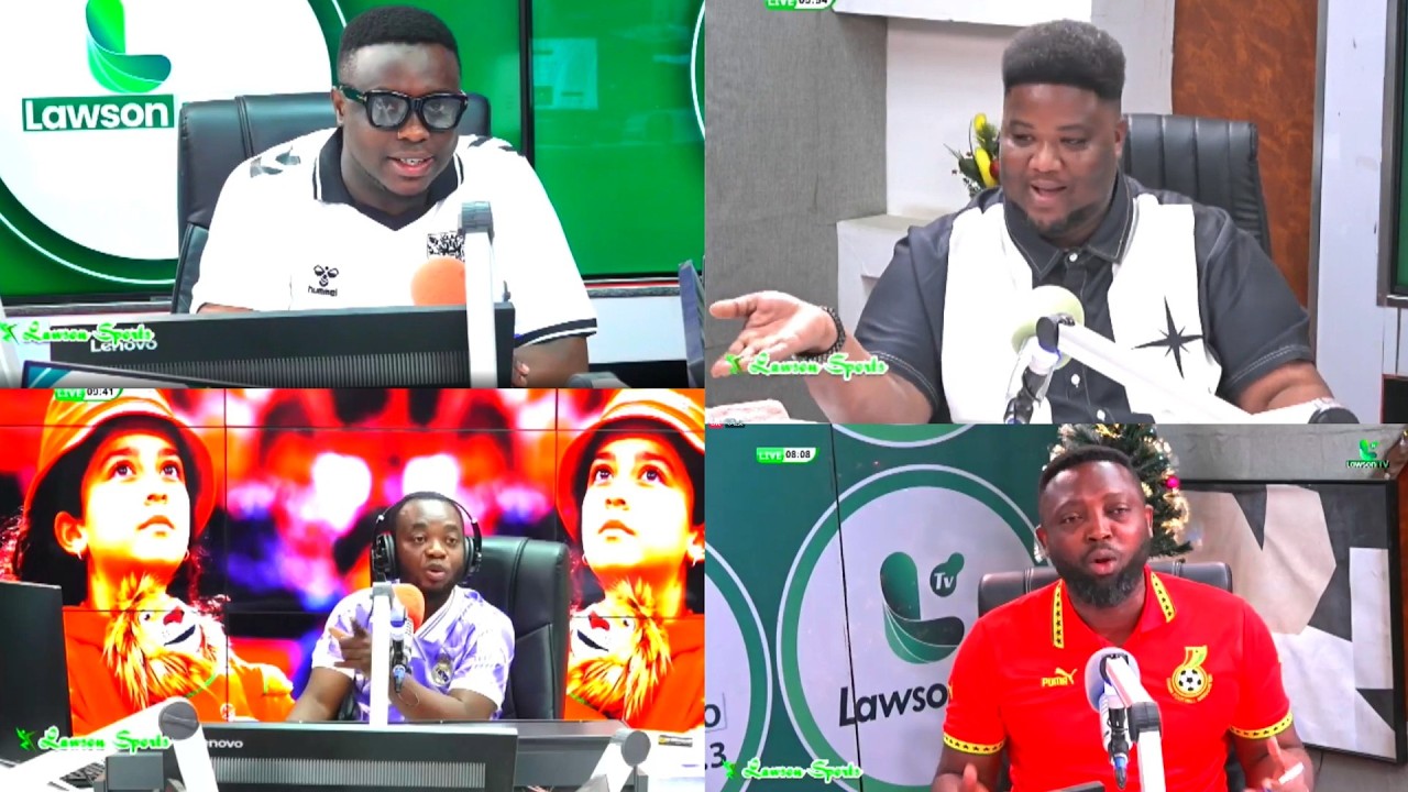 NEWTON LARTEY, ASARE BOADU &AKOMEAH ANALYSISON MADRID BARCELONA, MAN U, CHELSEA,ARSENAL,YAMAL,VINI