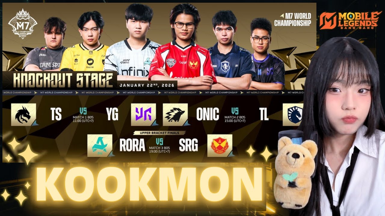 M7 Official Restream Knockout Day2 Watchparty | MLBB