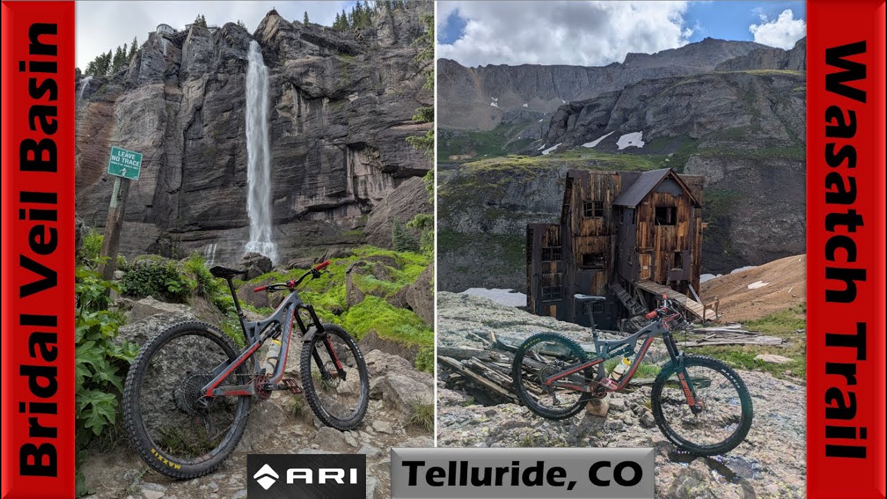 The AWESOME SPLENDOR of Bridal Veil Basin & Wasatch Trail! | Mountain Bking Telluride, Colorado