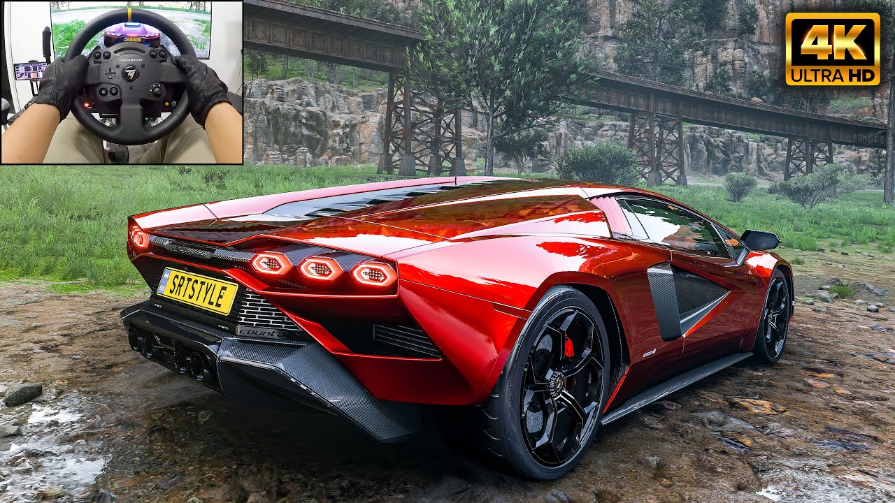 Lamborghini Countach LPI 800-4 | Forza Horizon 5 | Thrustmaster TX - Gameplay