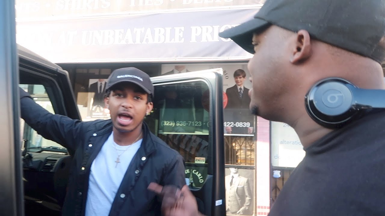 CONFRONTING DDG * he has to fight now *  !!!