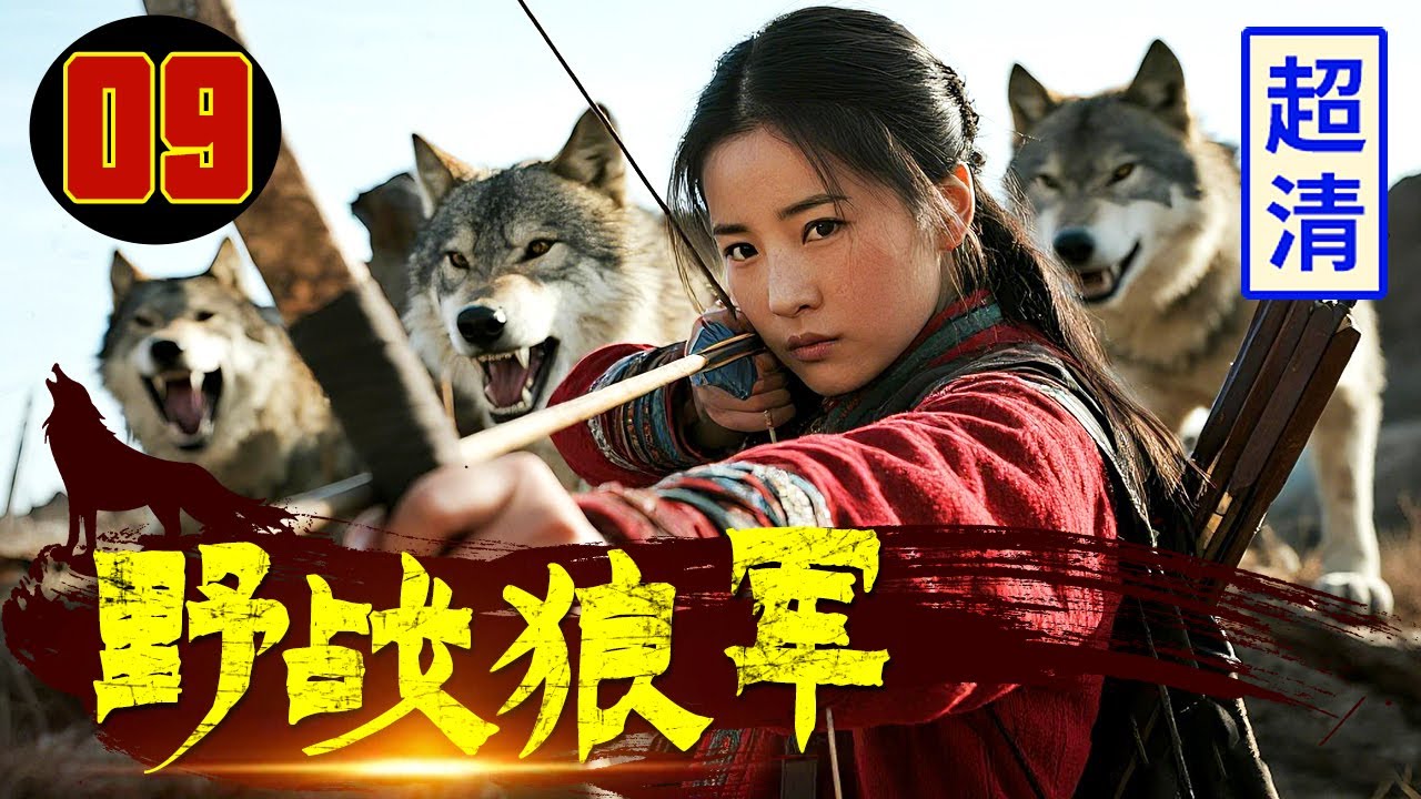 【2025功夫抗战剧】野战狼军 09 | 日军百人小队落入埋伏圈，女高手一人埋下几十吨炸药，瞬间爆炸送他们见阎王！