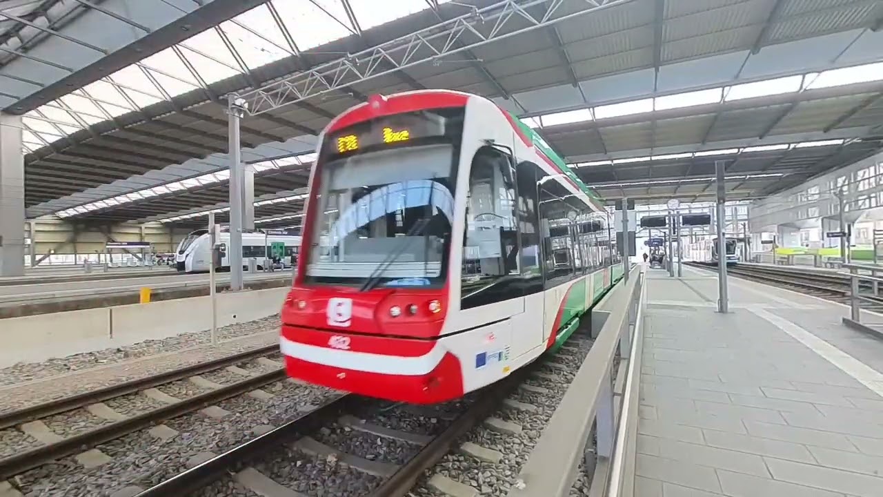 Chemnitz Hauptbahnhof #train #trainspotting #tram