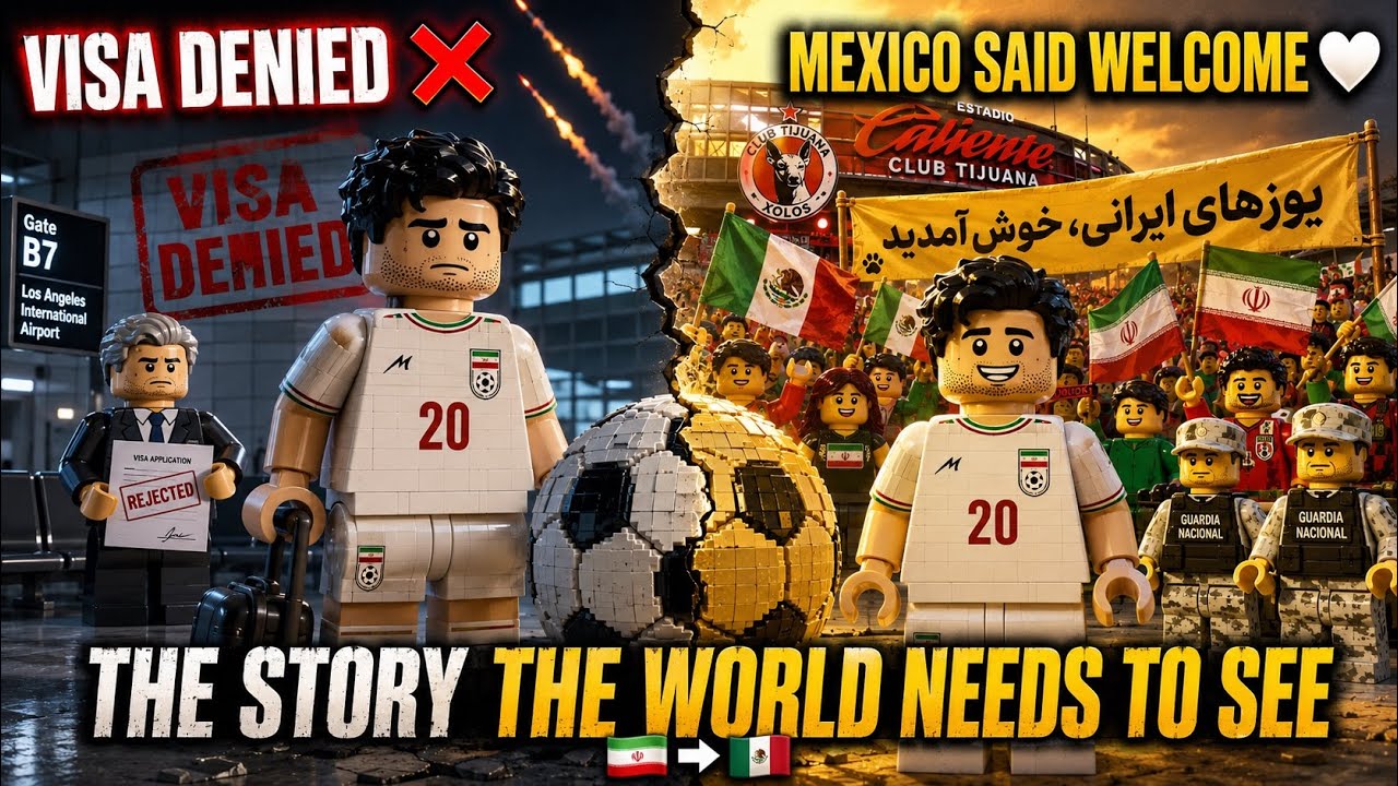Спасибо, Мексика 🇲🇽! От команды Мелли и всех иранцев. Наш искренний, эмоциональный рэп в стиле LEGO.